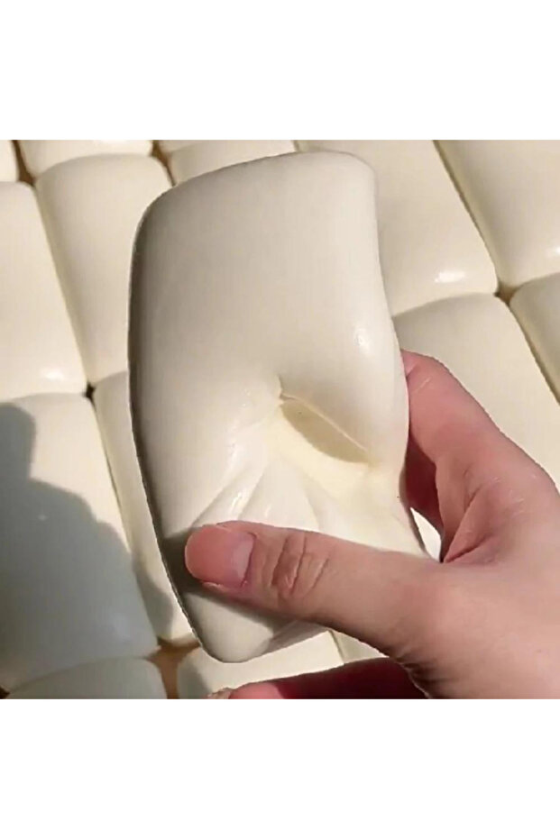 B New Squishy Yogurt Cake Bread Squeeze Toy Soft Stress Relief Slow Rebound Sensory Fidget Toys Rel.