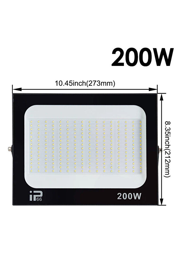 200w LED Flood Light Spotlight 100W 150W 200W Outdoor Lighting 6500K Waterproof Garage Gym Street Ga