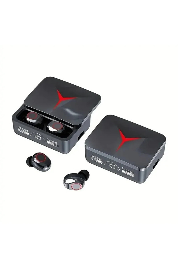VIKEFON black VIKEFON M90 TWS Bluetooth 5.3 Earphones Wireless Headphones Touch Control Gaming Heads