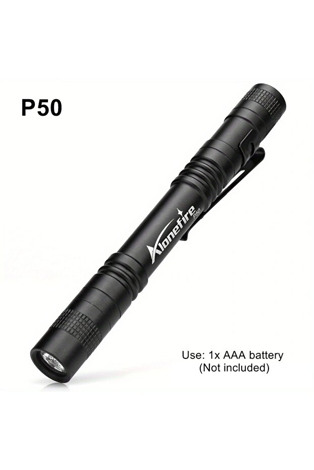 AAA black P50 3w XPE LED Portable Mini Penlight Flashlight Torch Outdoor Fishing Hiking Child Lady B