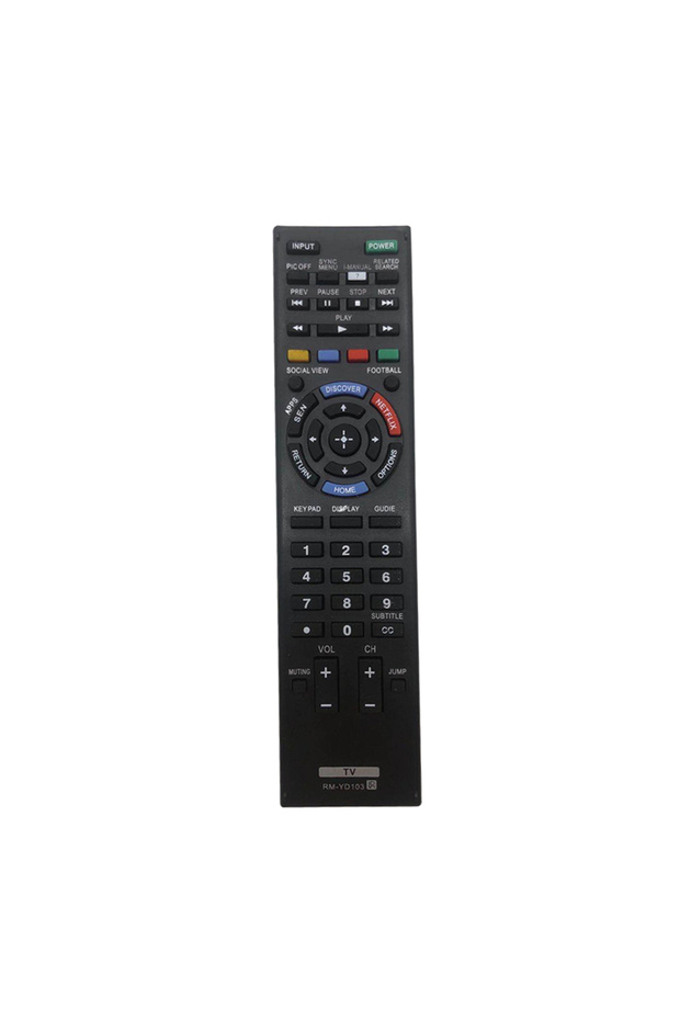 جهاز تحكم عن بعد بديل أسود اللون RM-YD103 لتلفزيونات برافيا RM-ED047 RM-ED050 RM-ED052