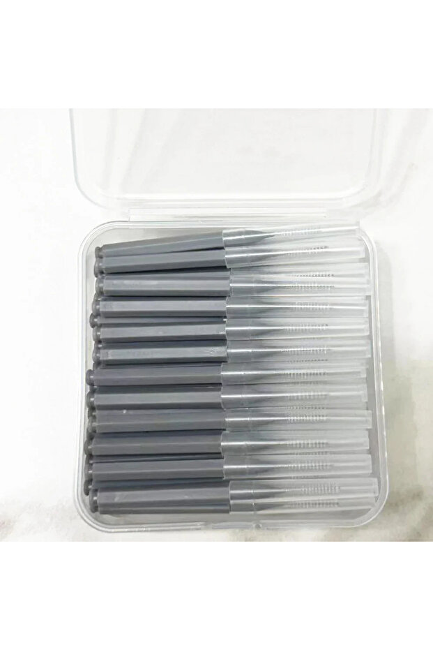 Grey 0.6 mm 60pcs 60Pcs Interdental Brushes Health Care Tooth Push-Pull Escova Removes Food And Plaq