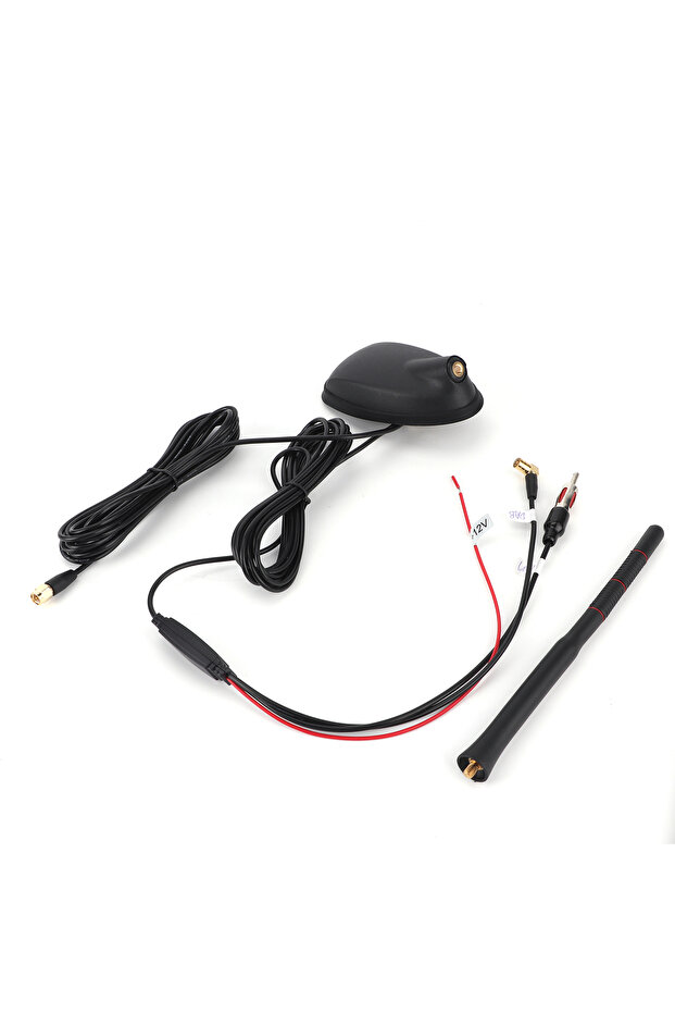 black Car DAB+GPS+FM Antenna Active Amplified Top Roof Mount Waterproof Dustproof