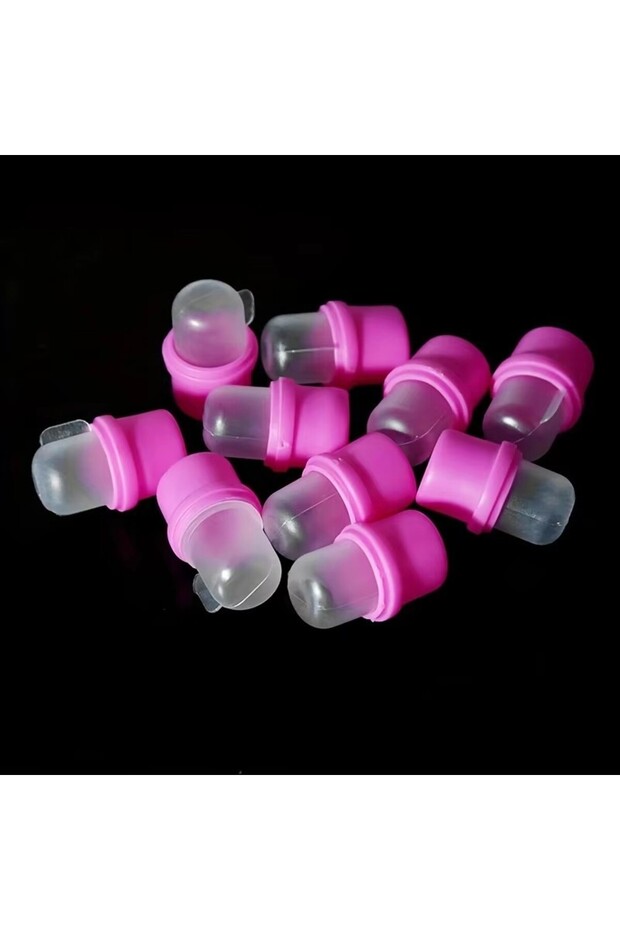10Pcs Manicure Set 5/10 Pieces Silicone Nail Polish Cleaner Set, Nail Polish Cleaner, Uv Gel Nail Po