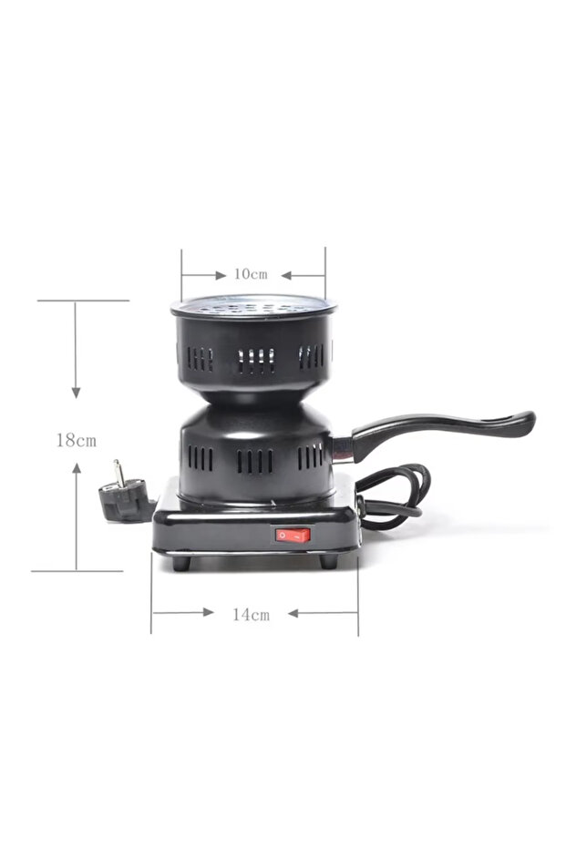 black 600W Electric Stove Charcoal Burner Coal Heater Shisha Hookah Heating Coal Lighter Stove for D