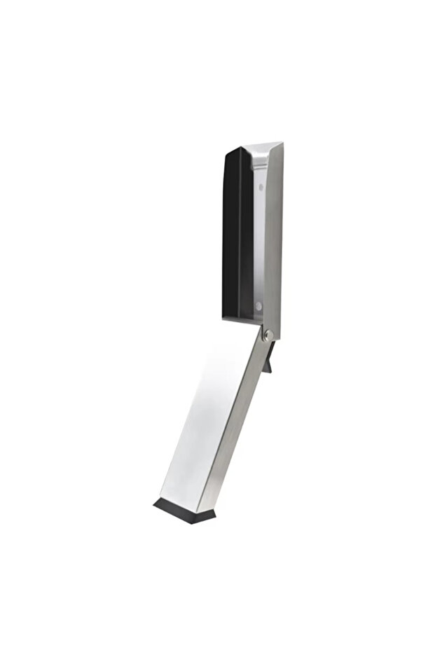 Silver Stainless Steel Windproof Door Stopper Anti-collision Home Magnet Door Stapper Self Adhesive