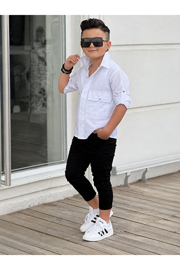 Men's Suit with Stylish Shirt | Between 3/12 Years