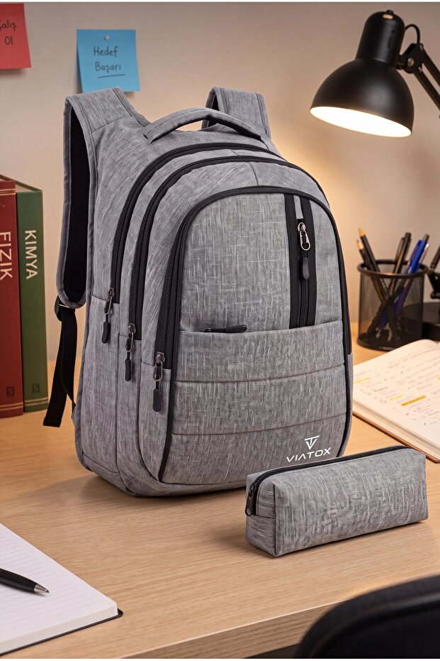 Ls-2022 Yarasa Multi-Compartment Large Volume Anti-Sweat Orthopedic Backpack with Back Support for High School and Middle School