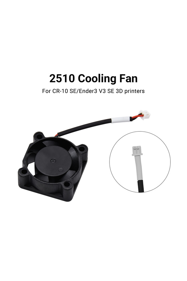 2510 Axial Fan Ender 3 V3 SE Fan Brushless DC 24V 2510 Axial Cooling Fan Hydraulic Bearing for CR-10