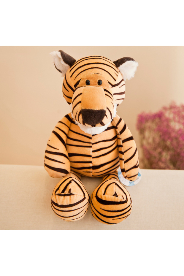 25cm GRAY Stuffed Plush Animals Toys Soft Dolls Jungle Lion Elephant Tiger Dog Fox Monkey Deer Child