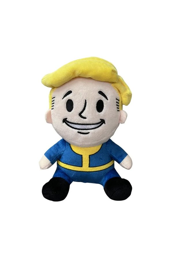 A 18cm Fallout Vault Plush Toy Cute Cartoon Figure Plush Doll Game Character Plush Toys Kawaii Gift