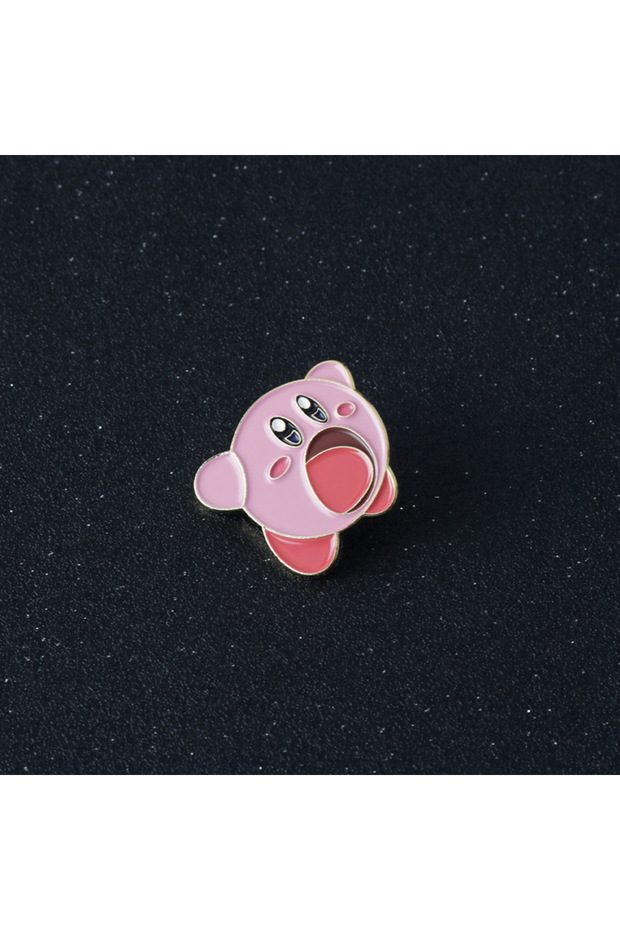 Bandai D-246 Kirby Anime Pins for Backpacks Badges on Manga Enamel Pin Accessories for Jewelry Cute