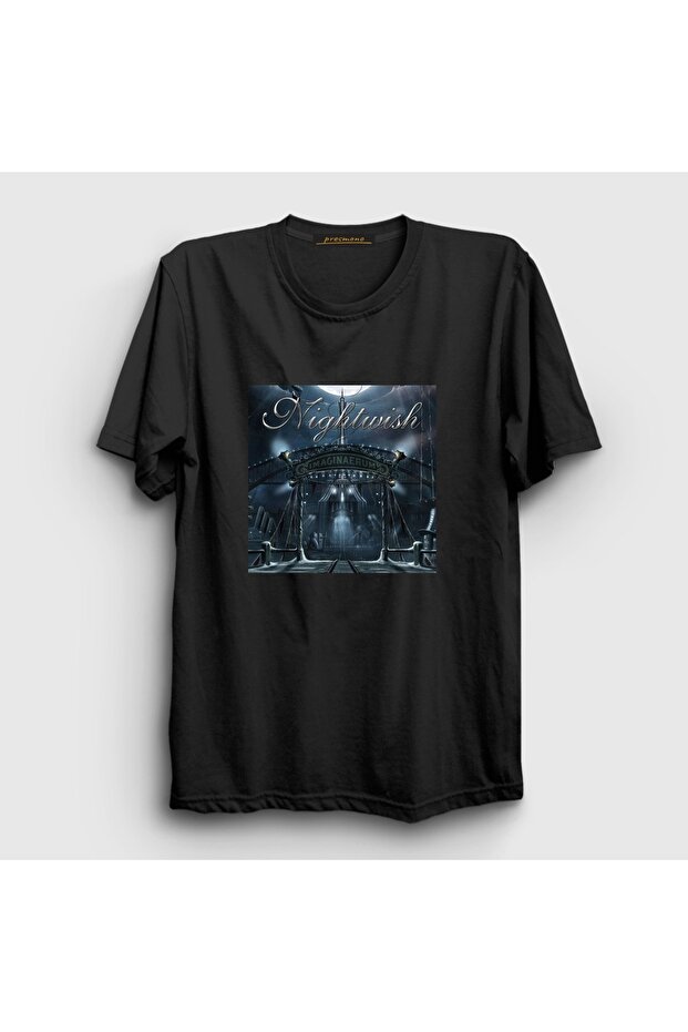 Unisex Black Imaginaerum Metal Nightwish T-Shirt 612381Tt