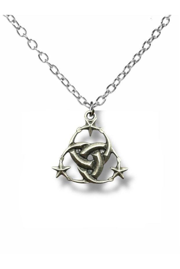 Silver Color Unisex Necklace with Special Forces Symbol – Mysterious and Historical Design