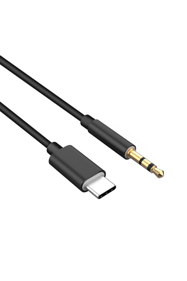 1m Black Usb Type C To 3.5mm Aux Audio Cable Headset Speaker Headphone Jack Adapter Car Aux for S2.
