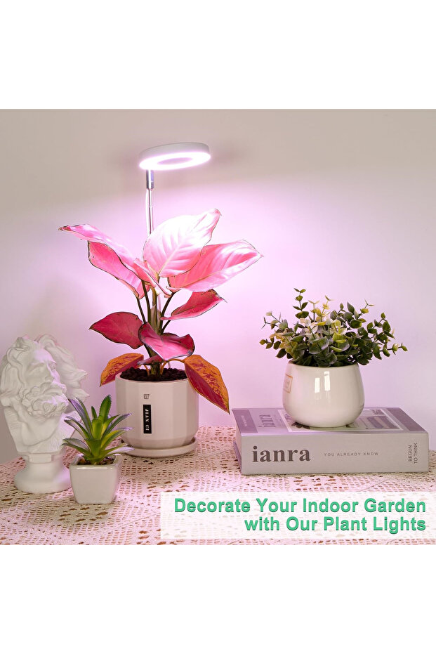 USB Grow Lamp USB Angel Ring Grow Light Phytolamp for Plants with Control Full Spectrum Fitolamp Lig