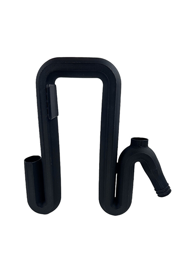 Black Rainwater Transfer and Overflow Kit,Self-Priming Siphon Hose Set,No Electricity,Easy Automatic