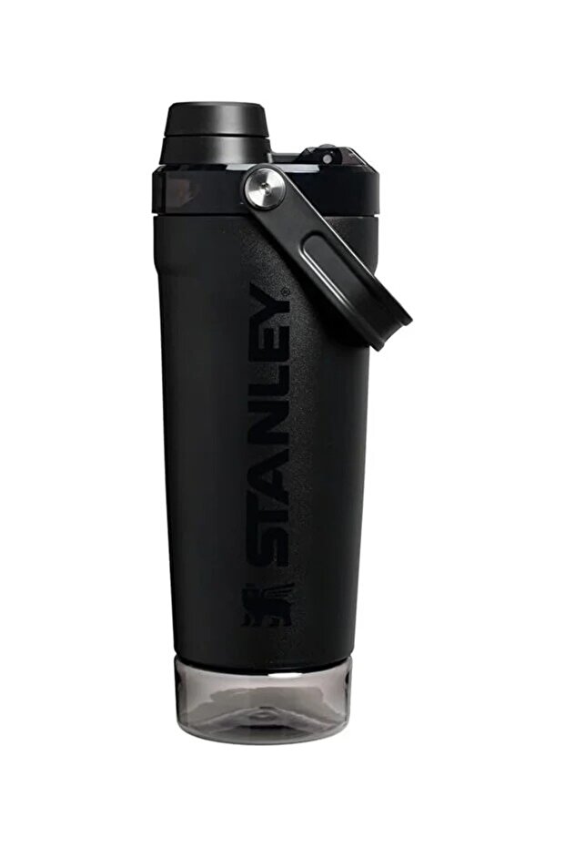 Leakproof Water Bottle with Handle & Flip Lid BPA-Free Durable Sports Bottle Black