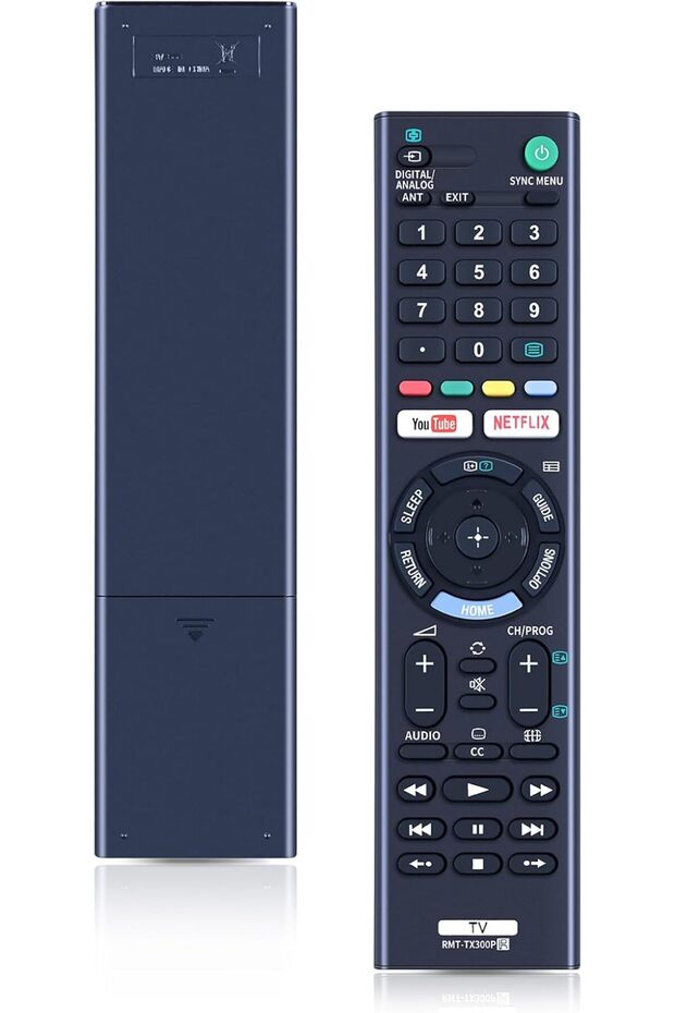 Universal Remote Control for All Sony LCD LED HDTV Smart Bravia TVs with YouTube and Netflix Bu