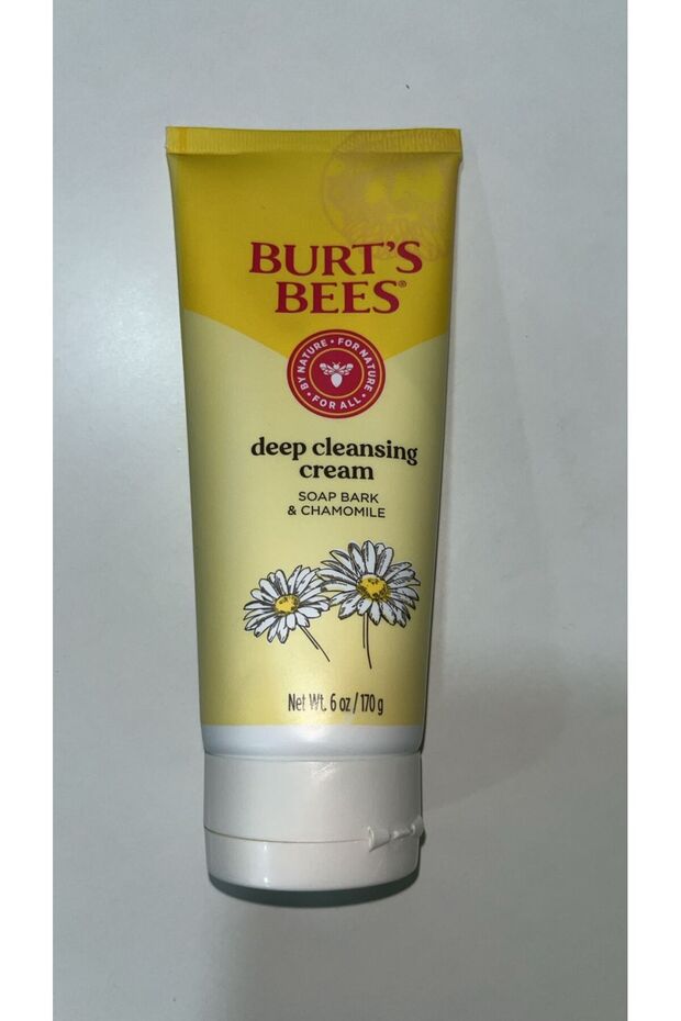 BURT'S BEES Deep Cleansing Cream 170g - SOAP BARK & CHAMOMILE