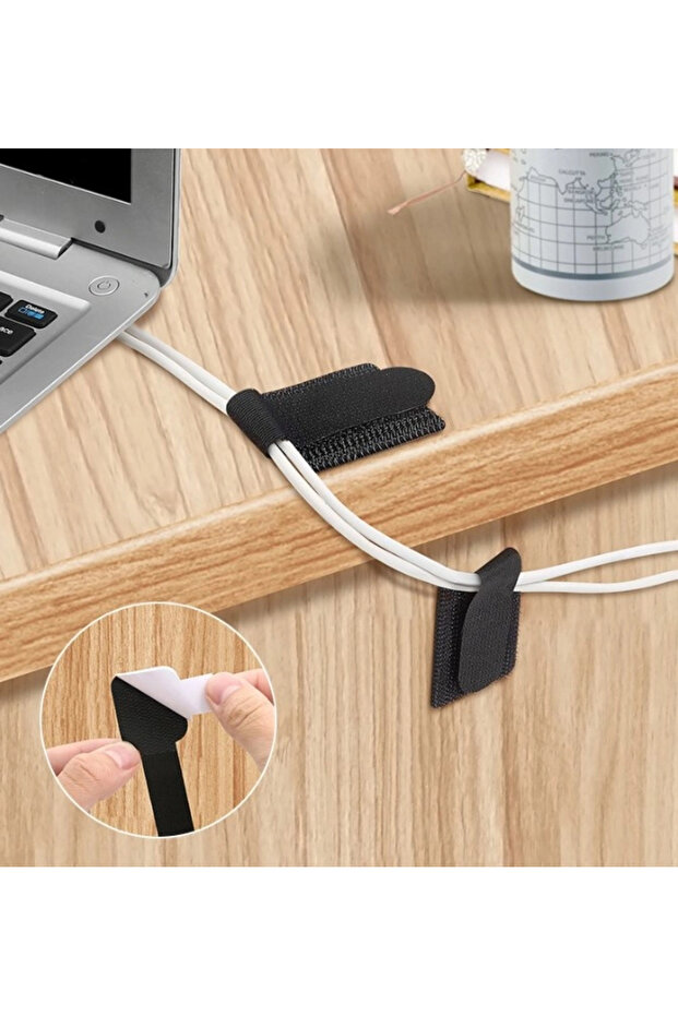 20 Pieces of Self-Adhesive Hook and Loop Tape