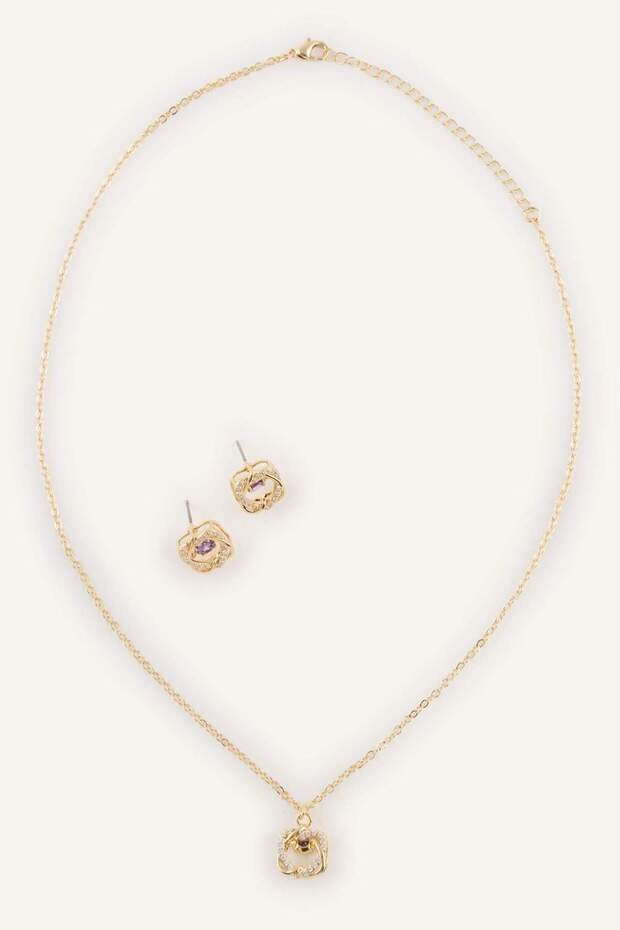 Women's 2-Piece Jewelry Set H5603Axns