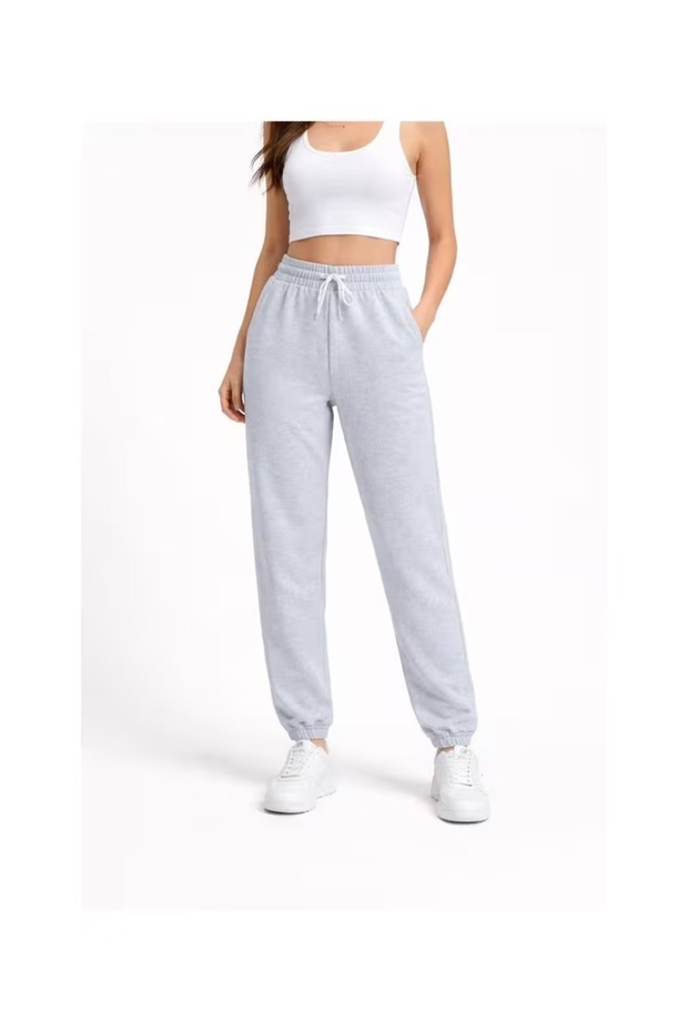 Women's Track Pants with Rubber Trim