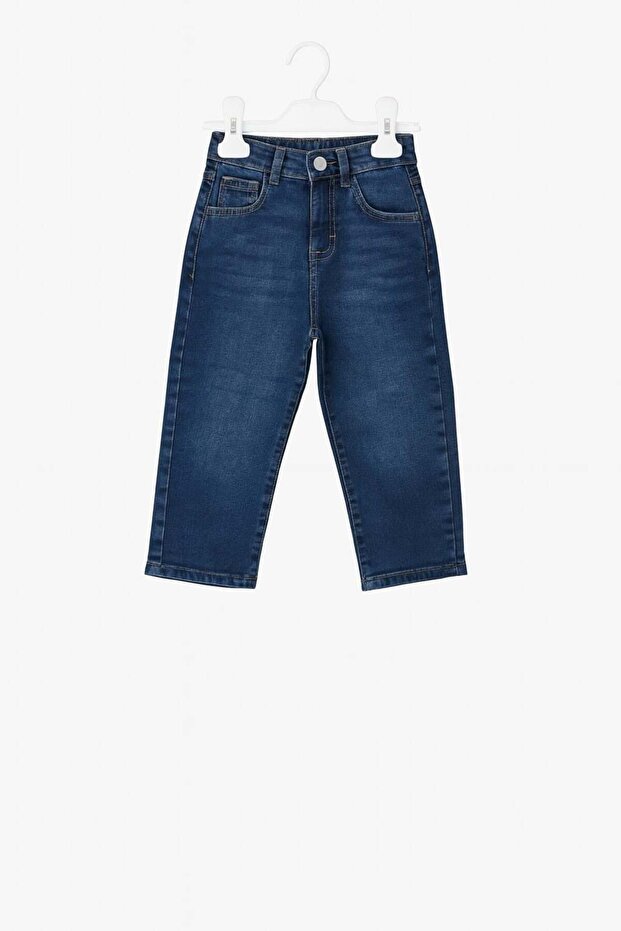 Nk Baby Boy Mom Cut Jeans 1-4 Years Blue