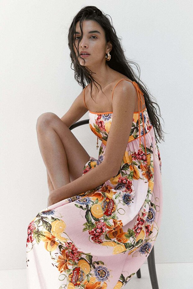 Tie-strap dress