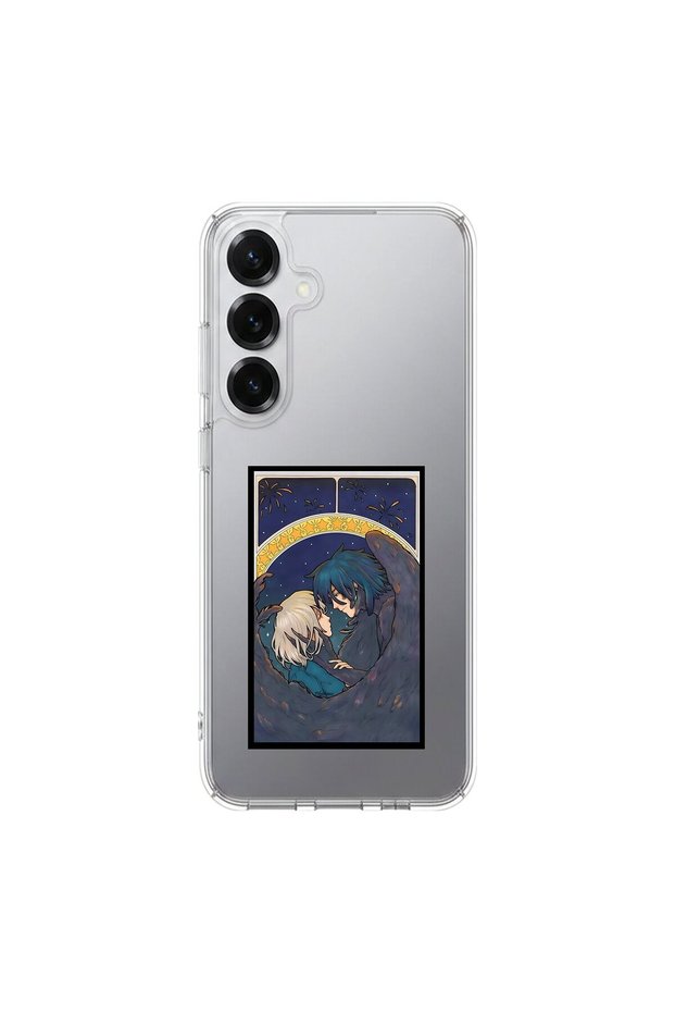 Samsung Galaxy S25 Plus Compatible Anime 7/3 Design Transparent Case