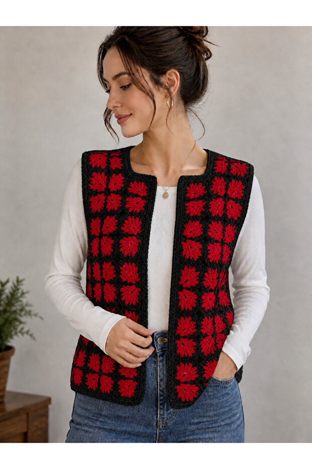 Knitted Women's Vest