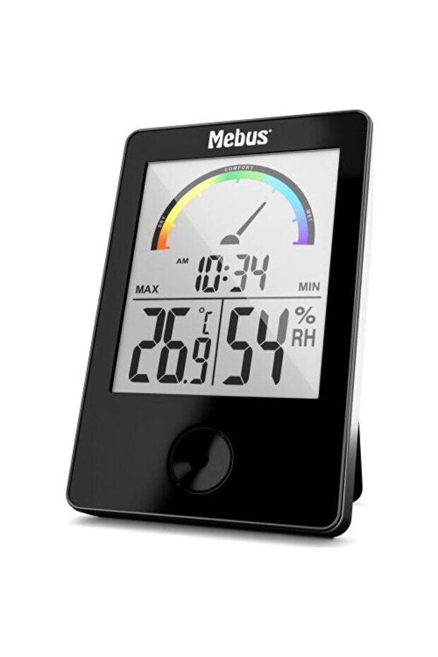 Termohigrometru, Negru - 1