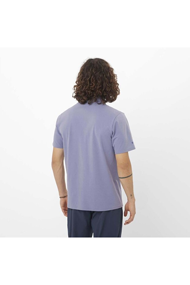 Tricou bărbătesc TRACKLINE POLO BLUE GRANITE LC2439500 - 4