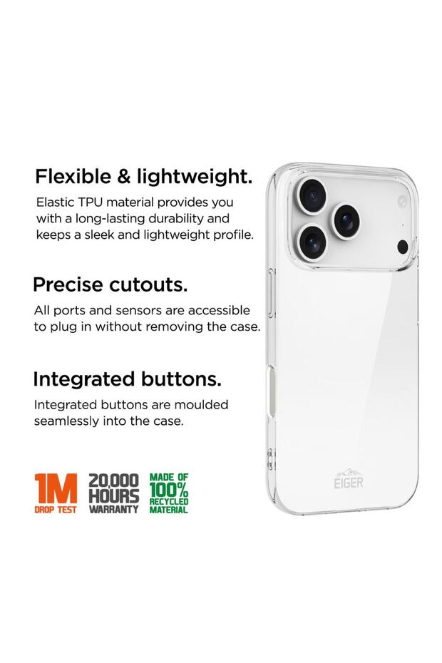 Husa Grip GRS iPhone 17 Pro Max Clear - 2