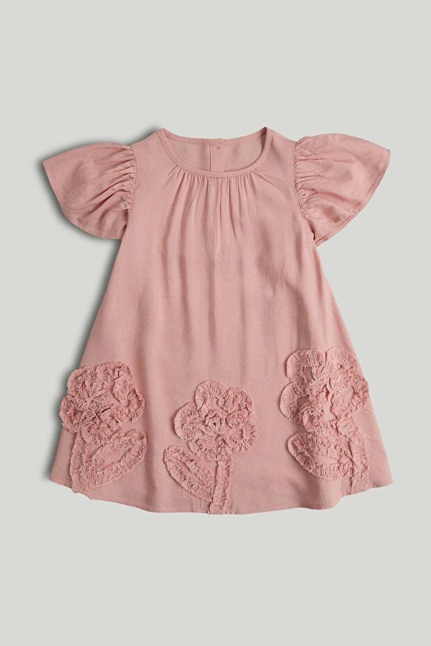 Pink Flower Dress