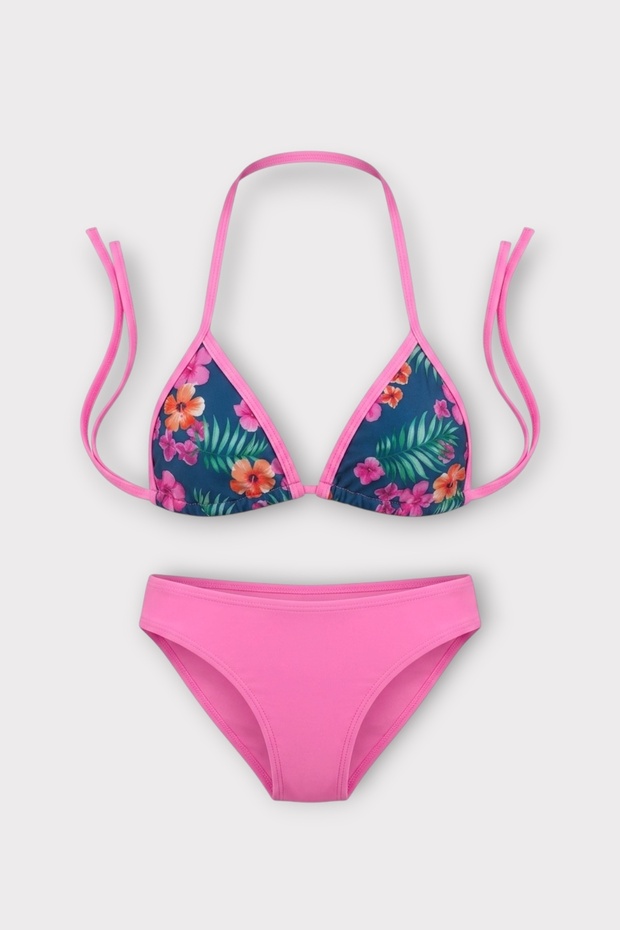 Devojčički bikini set sa suknjom - 2