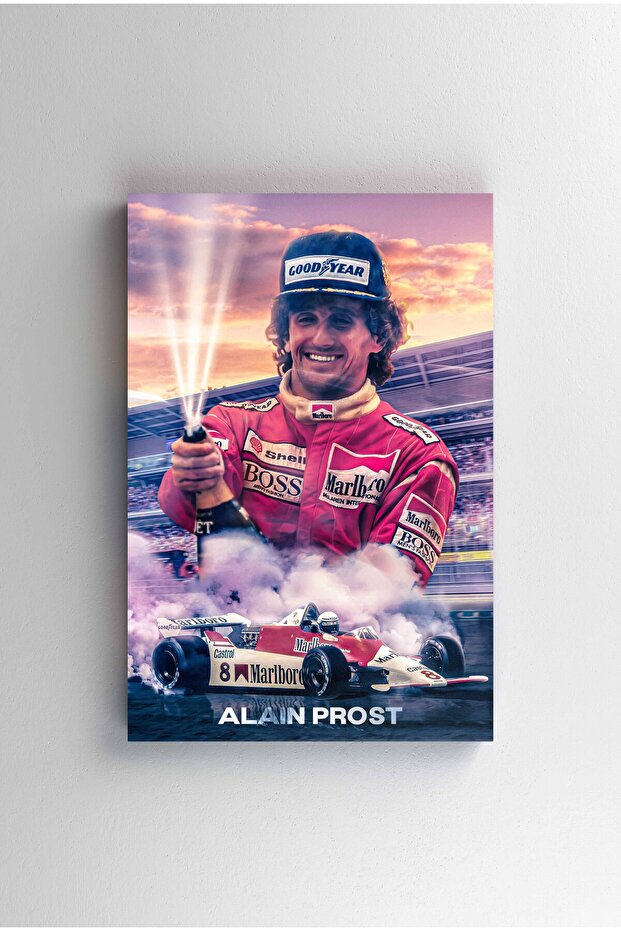 Tablou Canvas - Alain Prost - 1
