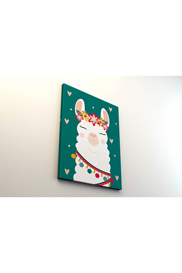 Tablou Canvas - Lama draguta - 2