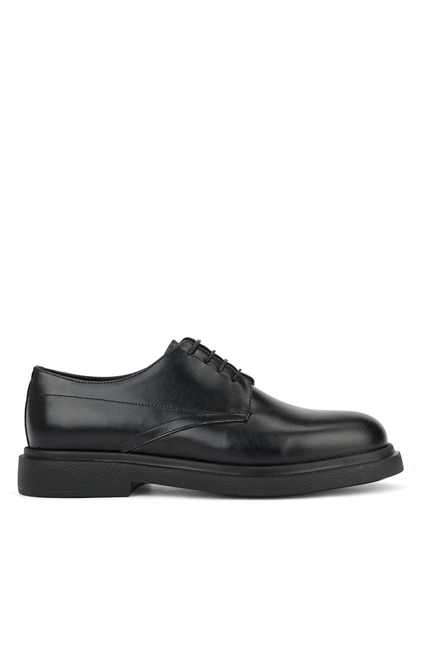 , Men's Genuine Leather Shoes 16350Z2349 Black