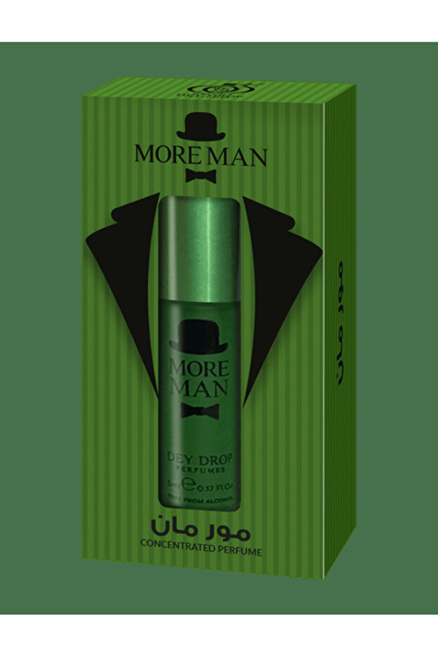 Drop More Man Concentrated Perfume Roll-On | 6 ml | Alcohol-Free