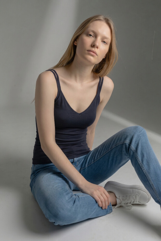 Women's Athlete U-Neck Satin