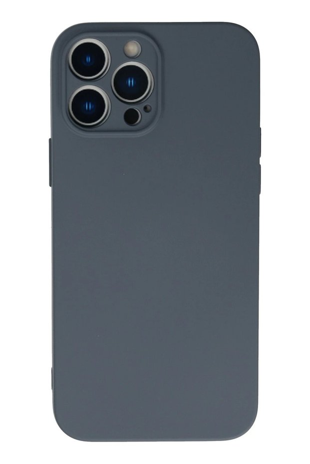 Ilkeshop New iPhone 13 Pro Case Nano Velvet Silicone (183439) - Gray