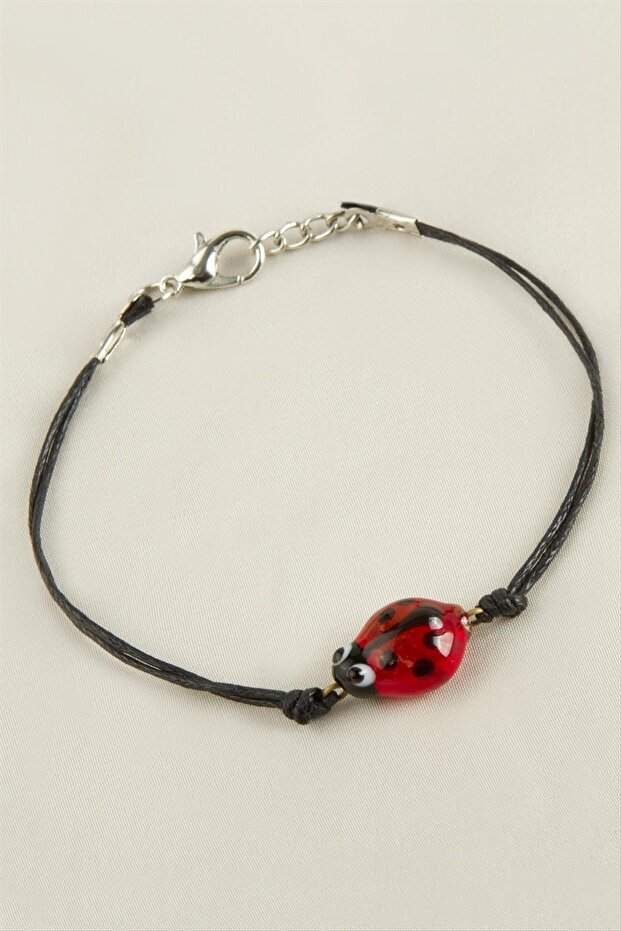 ILKESHOP سوار زجاجي باندا (04941)-أحمر