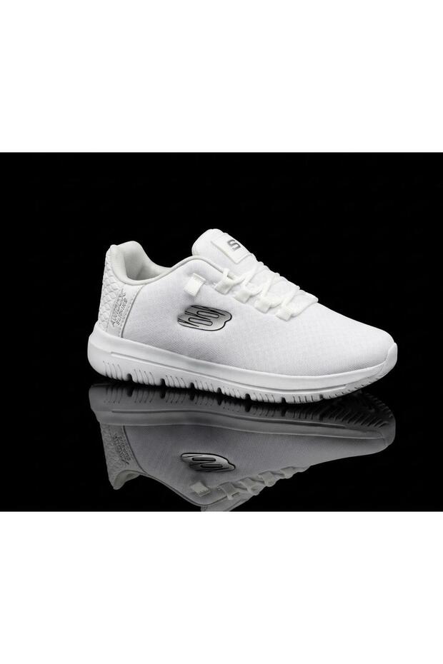Men's White Daily Running Walking Sports Shoes Light Sole 429