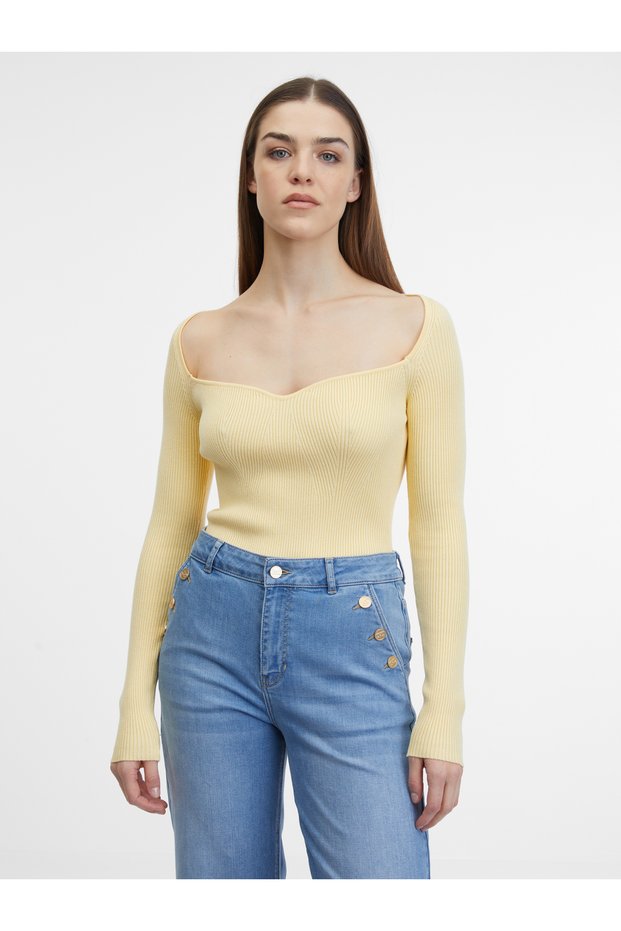 Pulover galben de damă
