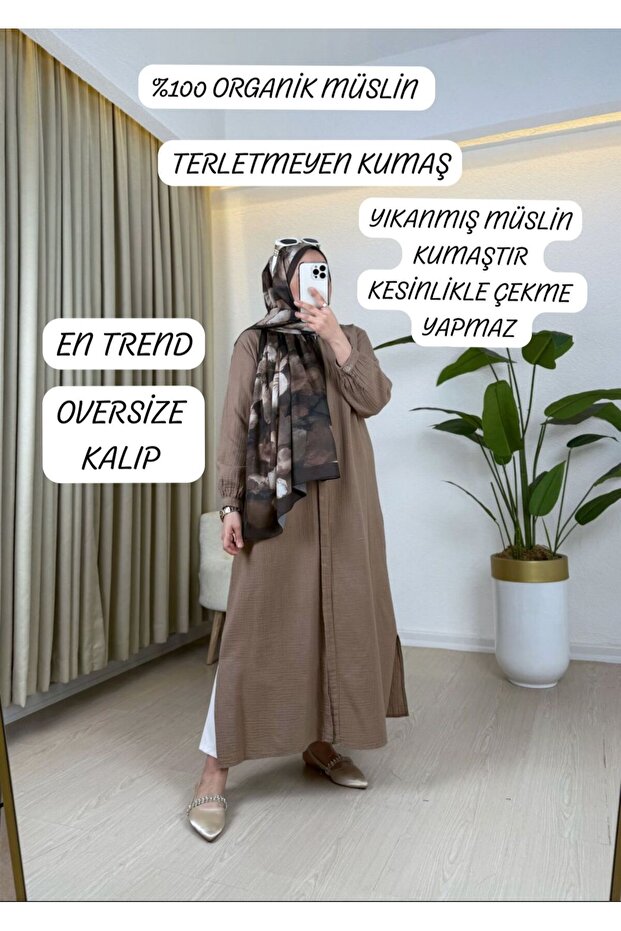 Muslin Shirt Dress