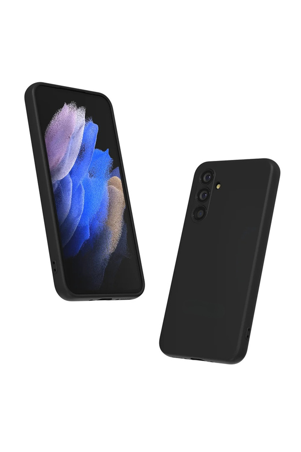 Black For A56-5G For A16 A26 A36 A56 5G Cover TPU Shockproof Liquid Silicone Phone Cover A55...
