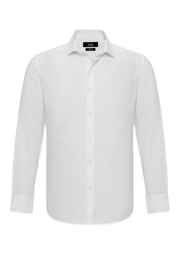 Long Sleeve Slim Fit Men's Shirt