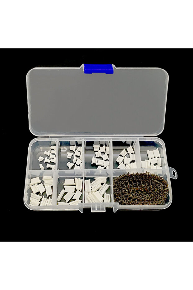 500Pcs/Box JST SH 1.0mm Pitch 2/3/4/5/6/7/8/9/10Pin Plastic Shell Crimp Terminal Connector SH1.0 ...