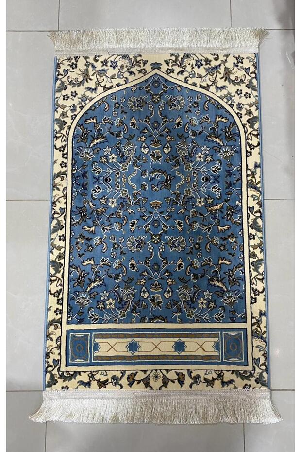 سجادة صلاة زخارف اسلامية - صنع تركي 8 ملي